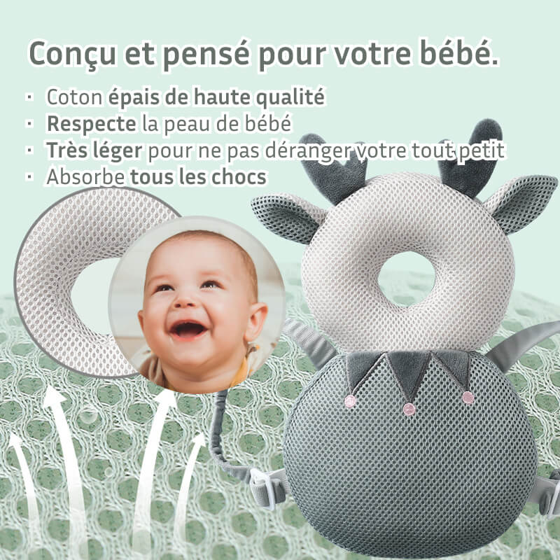 Coussin Anti-Chute - Les Secrets d'Ana™ - 100% Coton